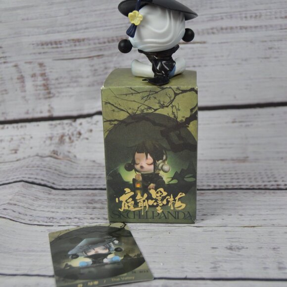 POPMART Skullpanda The Ink Plum Blossom The Valley Figure USA SHIP EUC - Picture 5 of 16